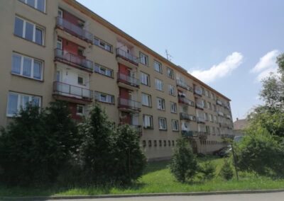Rozšíření stávajících balkonů a lodžií - před realizací