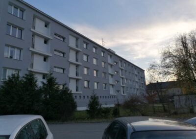 Rozšíření stávajících balkonů a lodžií - po realizaci úprav