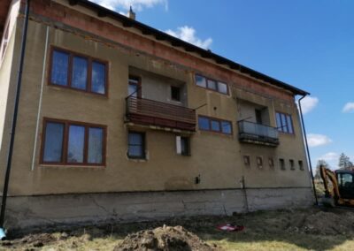 Rozšíření stávajících balkonů a lodžií - před realizací