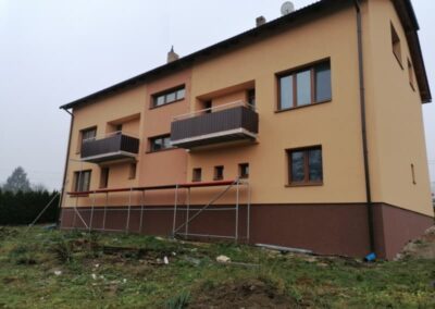 Rozšíření stávajících balkonů a lodžií - po realizaci úprav