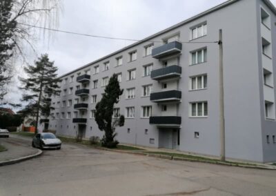 Rozšíření stávajících balkonů a lodžií - po realizaci úprav