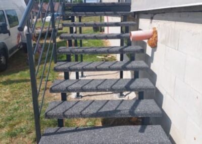 Venkovní schodišťové zábradlí